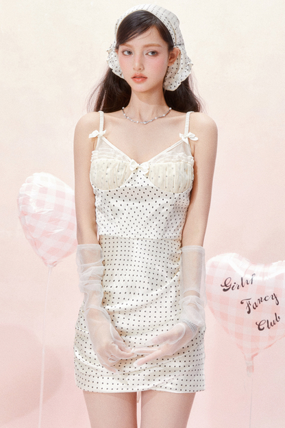Pleated Retro Slim Elf Small Dress Sexy