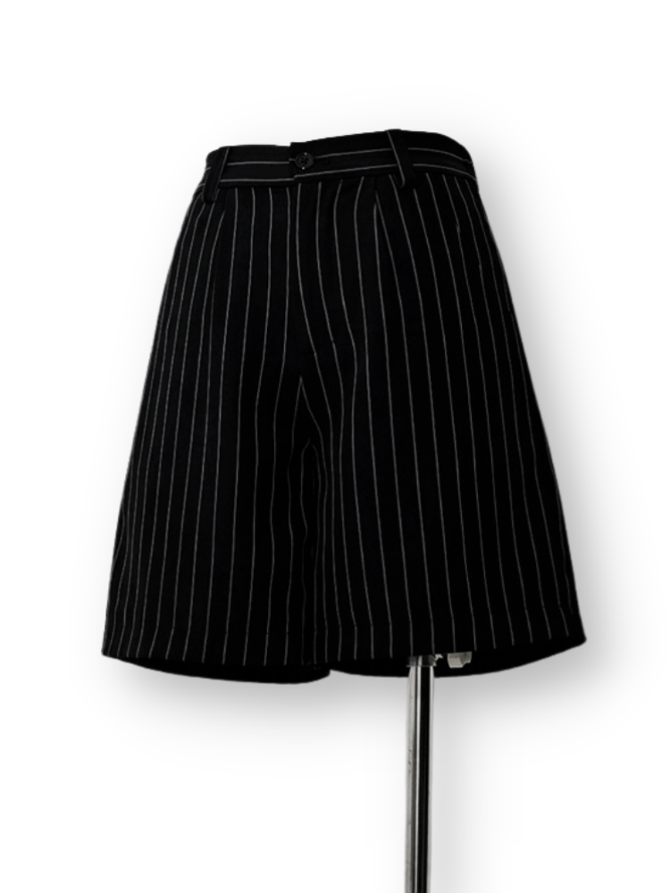 Bunny Theater Striped Pattern Ouji Shorts