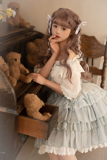 Skirt Top Sweet Cute Daily Doll + Lolita