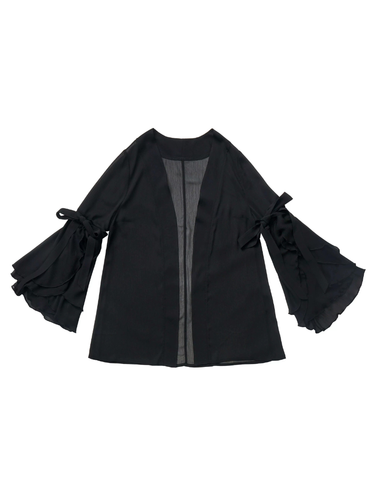 Hemd Top Kleid Kalligraphie Chiffon Hosenträger Chiffon Rock