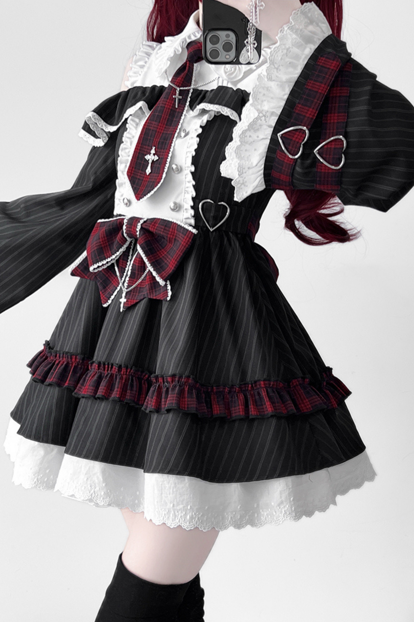 Dress Cross Set Dark Daily Girl