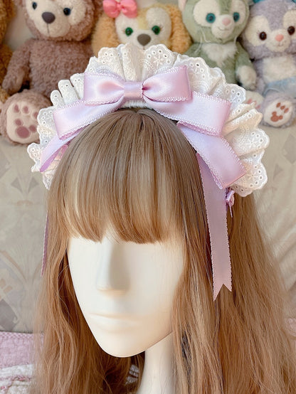 Lace Options and KC – White 9 Trim Color Bowknot