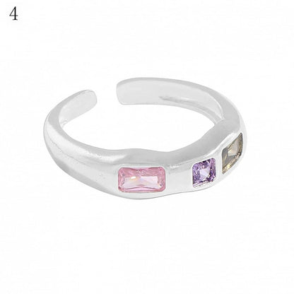 Rhinestone Decorated Options 9 Y2K Ring Bittersweet