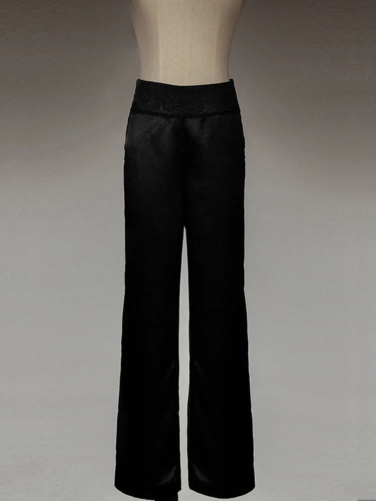Black Ouji Fashion Lolita Pants
