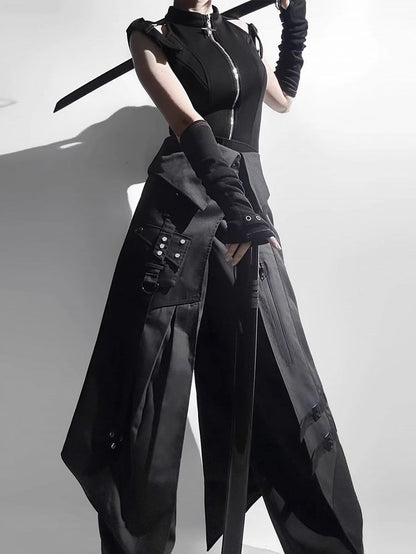 Ouji Pants Fashion Lolita Black