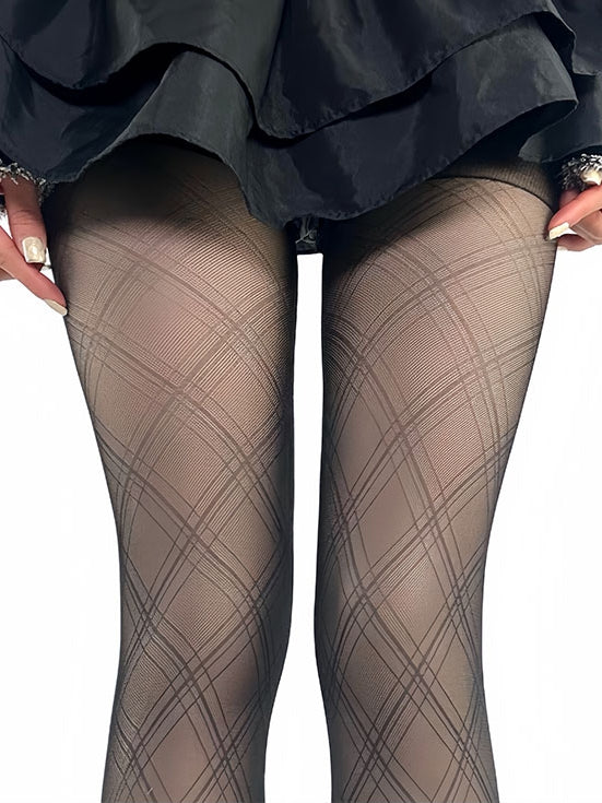 Schnittmuster Y2K Strumpfhose Black Diamond