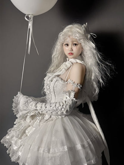 Weiß Schwarz Rot / Ärmel