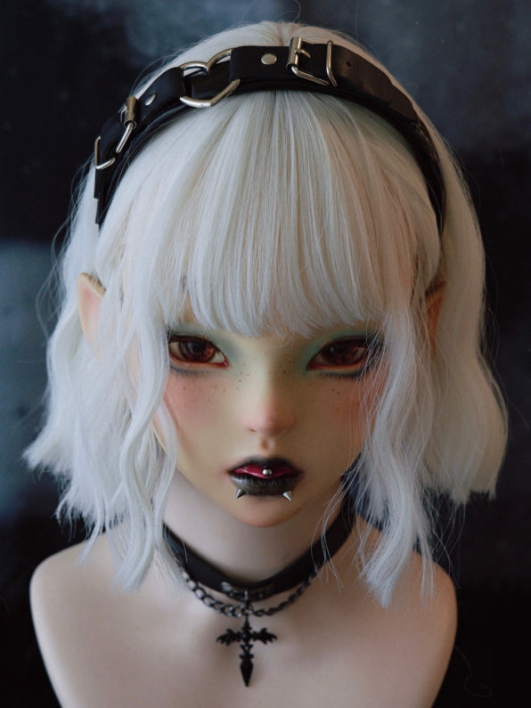 Schnalle Schwarz Verziertes Herz Design KC Gothic