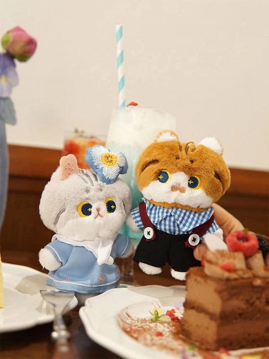 4 Options Cute Cat-shaped Plushie