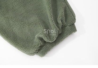 Cute Dinosaur Green Plush Overalls