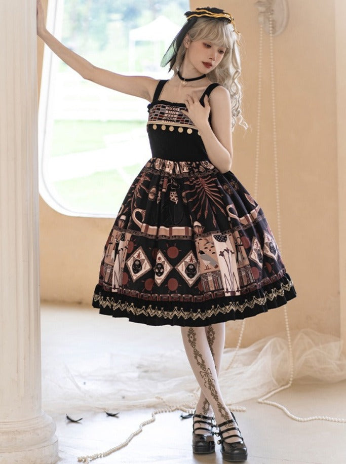 Puzi Suspender Lace Print + With Original Skirt Dress Design Kula