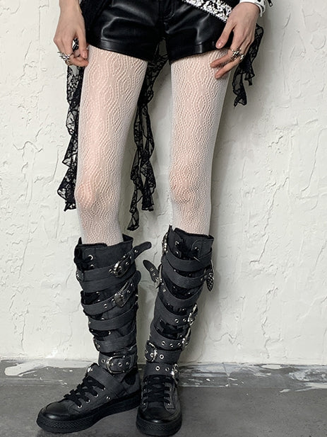 Tights 4 Design Hollow-out Y2K Options