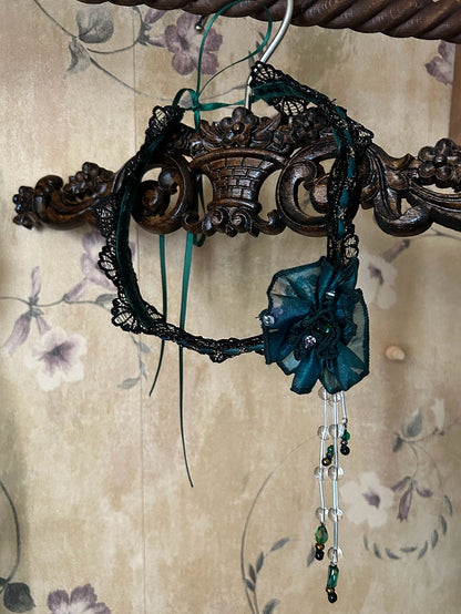 Green Flower Choker