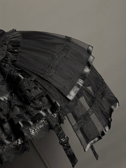 Side / Detachable Train Red Black White