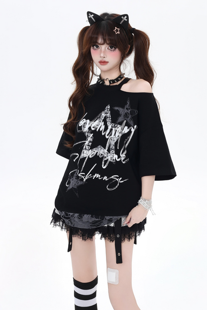 Strapless Starry Sweet Cool Design American Top