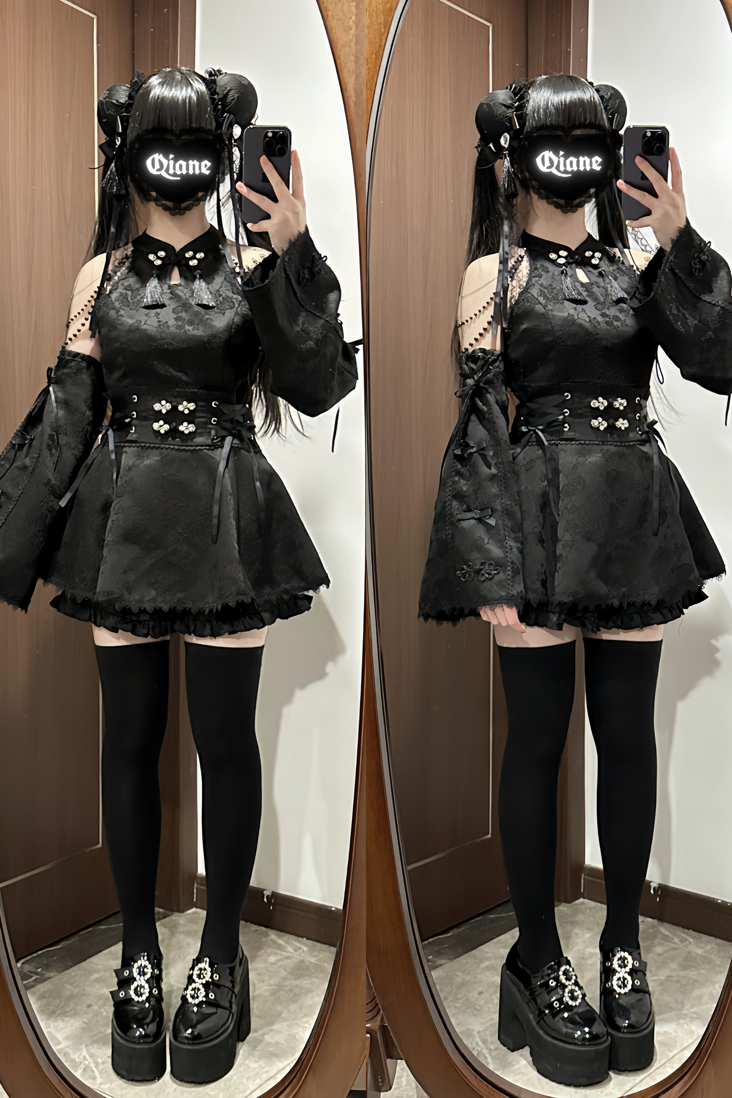 ruffle stand + top item china Mine Reserved pants accessories