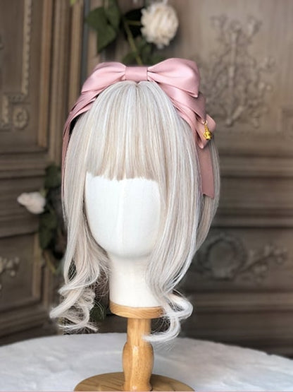 Crown Lolita Bow Optionen mit Charm Farbe Golden Large KC – 15