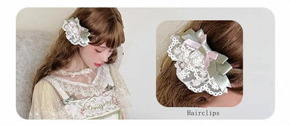 ティアードプリントスカートジャンパー ロリータバニー