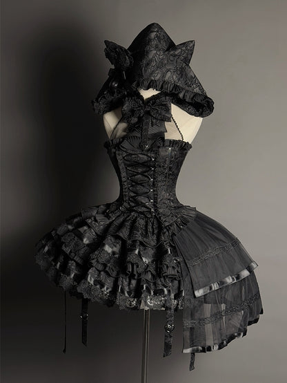 Side / Detachable Train Red Black White