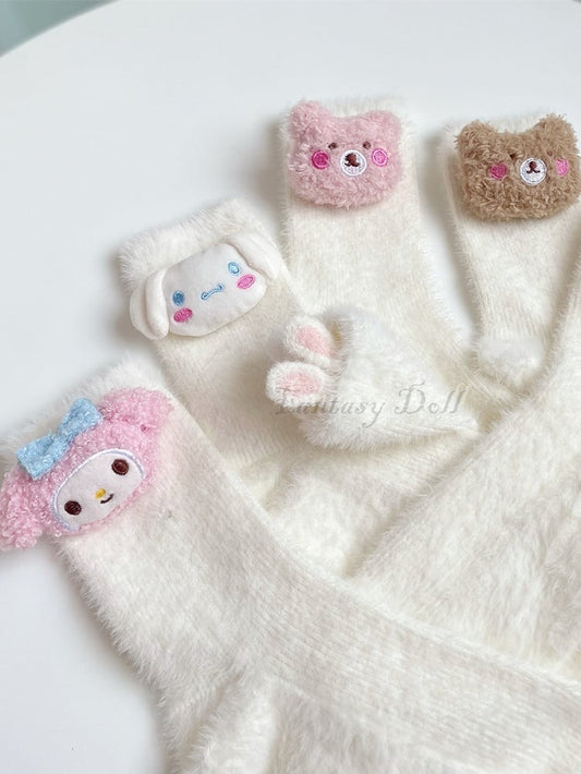 9 Options Sweet Lolita Calf/Ankle Socks