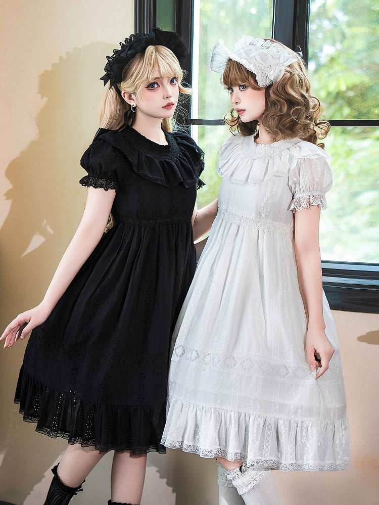 Bonnet Black / White