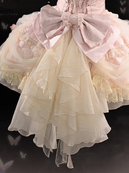 Pink Big Bow Train