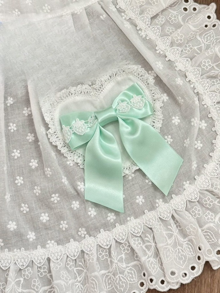6 Options Bowknot Color Brooch Design Strawberry