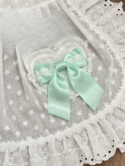 6 Options Bowknot Color Brooch Design Strawberry