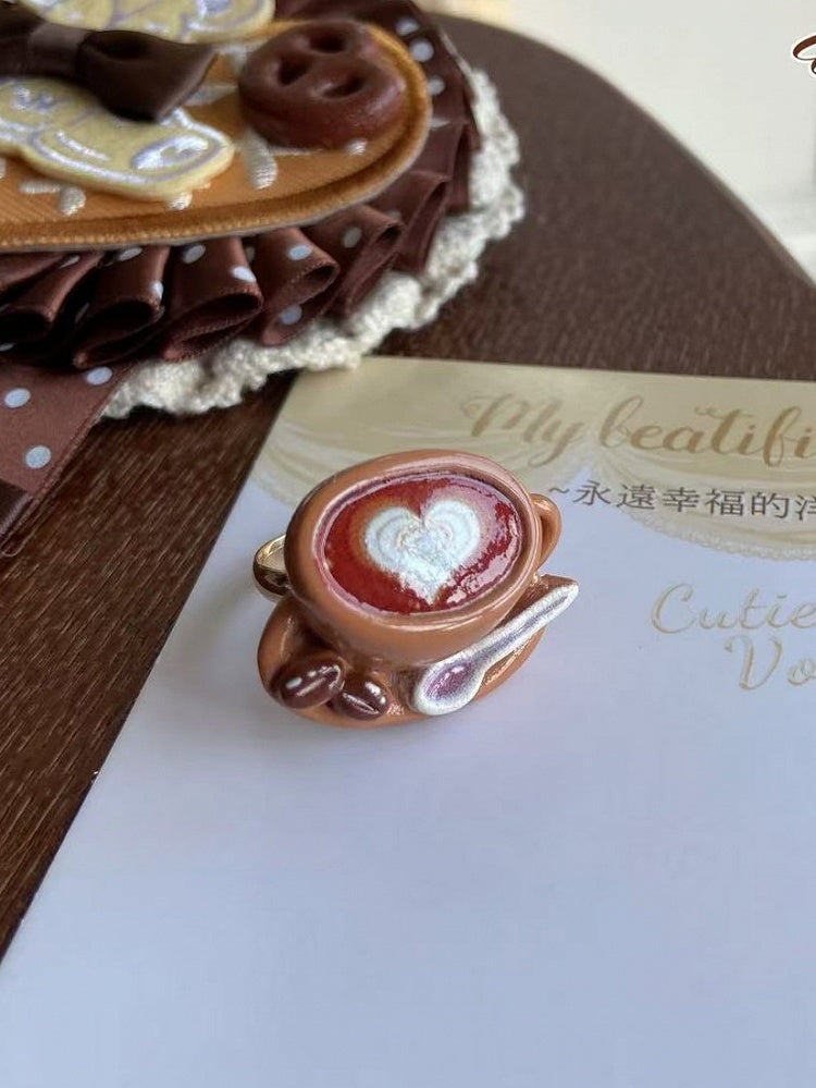 Mickey/Popcorn/Coffee/Cookie Ring Options 19