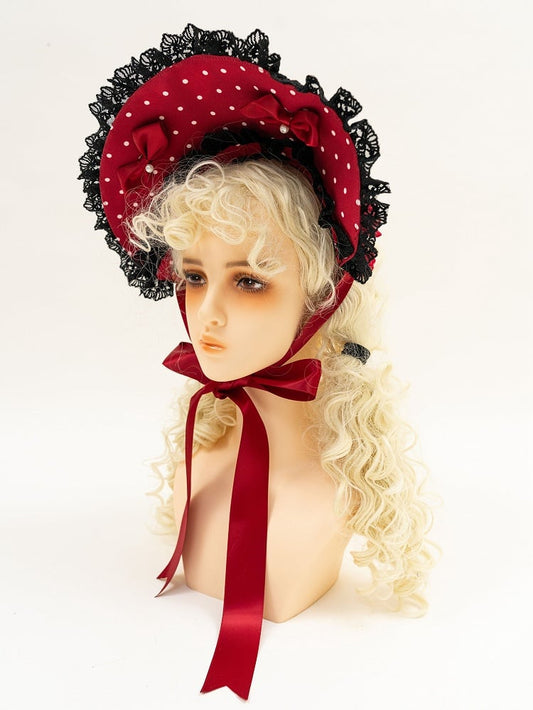 Strawberry Sweet Lolita Bonnet