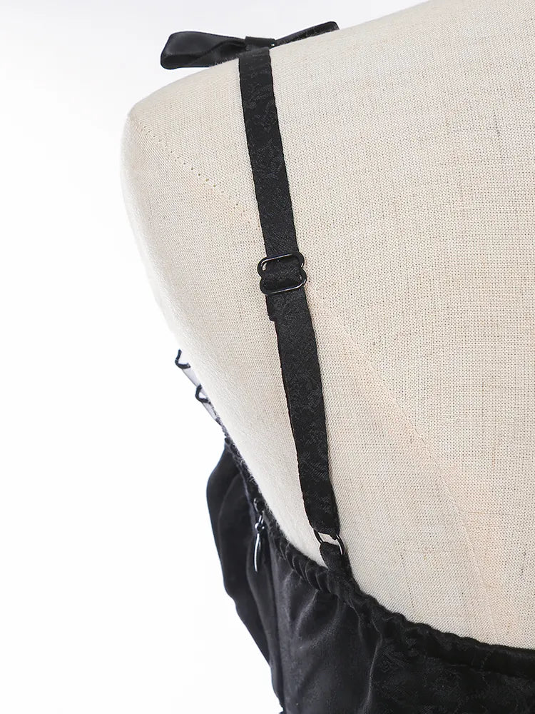 Sweetheart Piece Kuro Neckline One Black Dress Slip