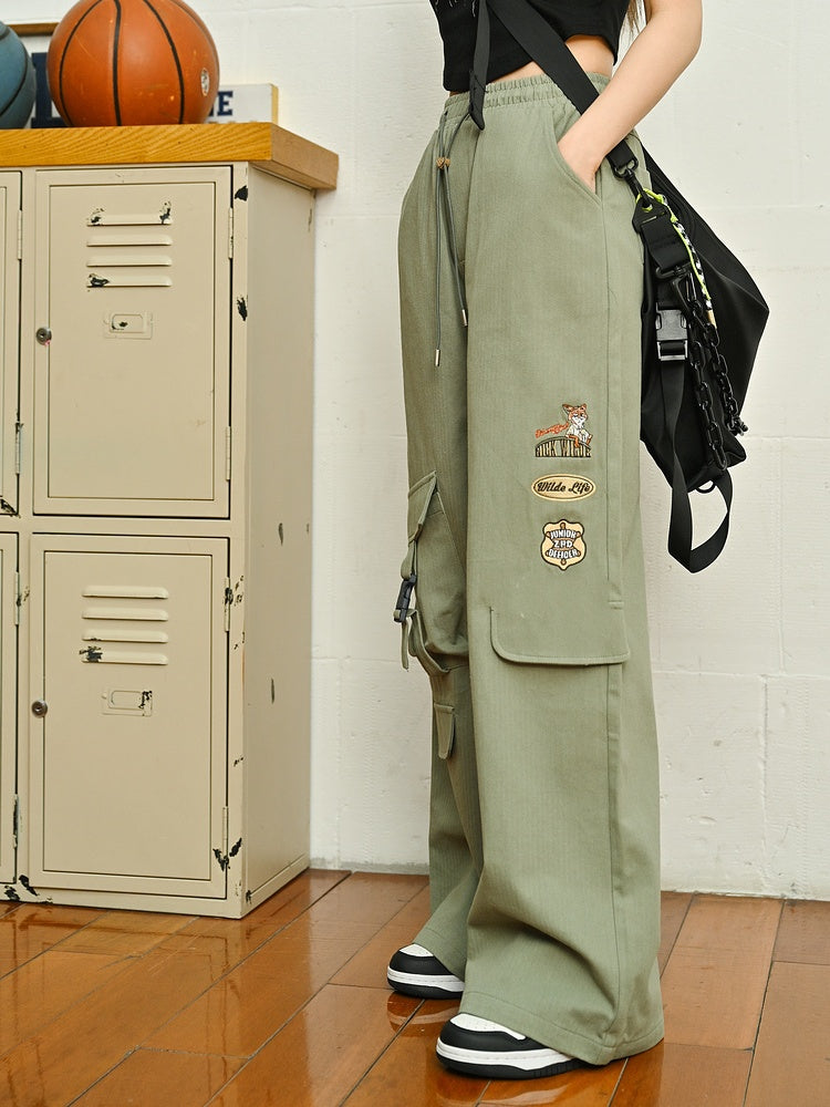 Zootopia Green Nick High Waist Cargo Pants