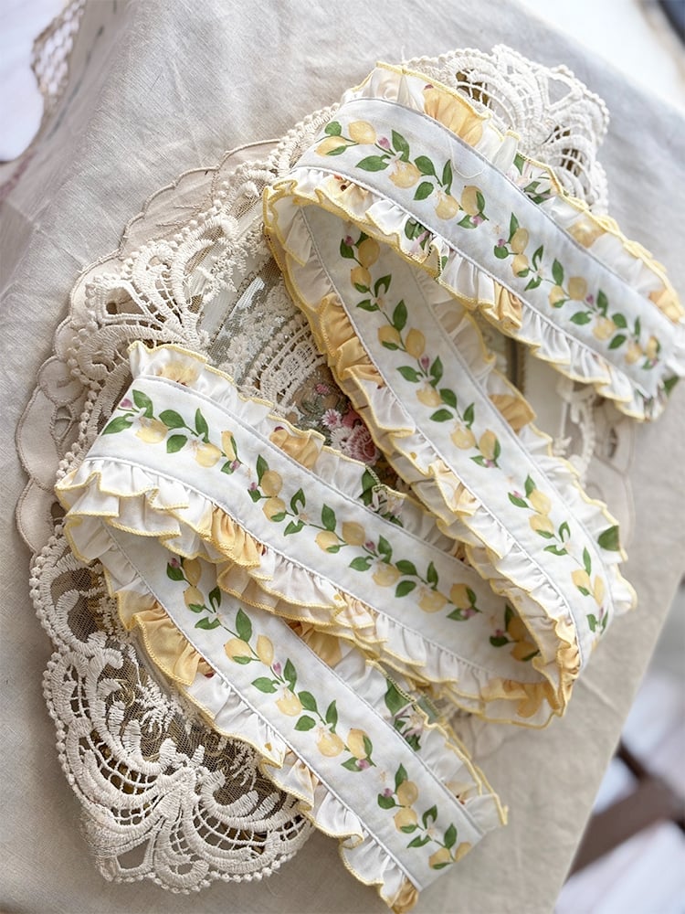 Grün Gelb Weiß / Print Gürtel Zitrone Taille