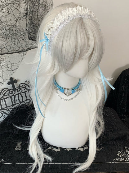 Details Options 4 Ruffled Bowknot Accents KC Color Pin