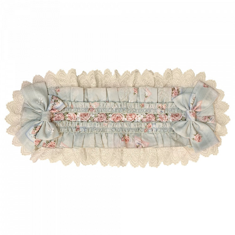 Bandeau à imprimé floral rose/vert