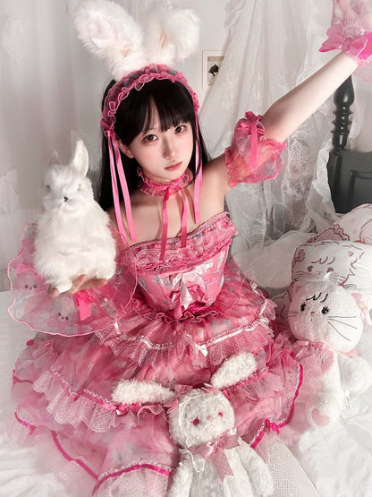 Pink Black Blue / Choker