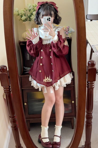+ Lolita Big Dress Doll Classical Pants Inner Ribbon
