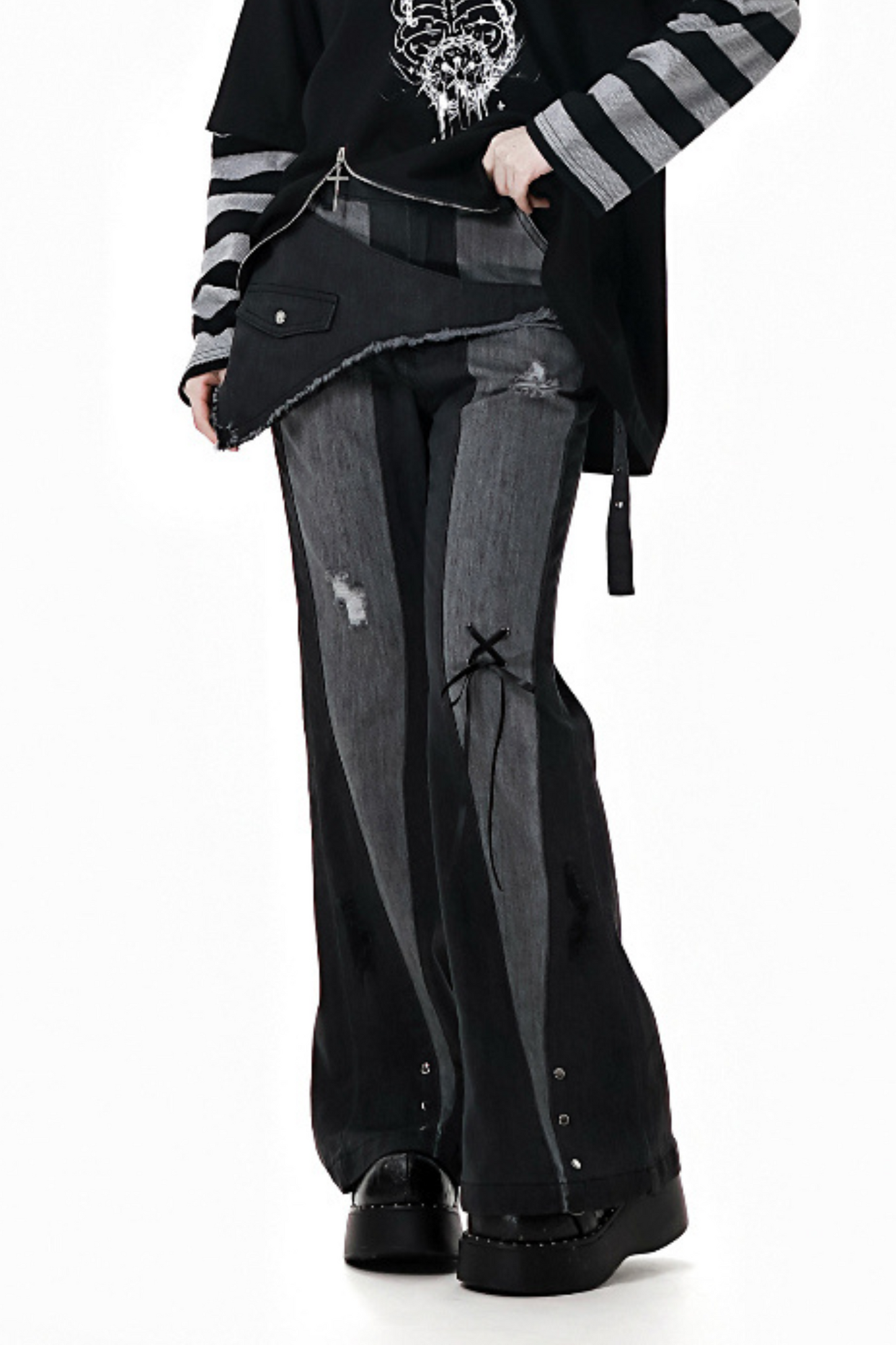 Design pants denim mode