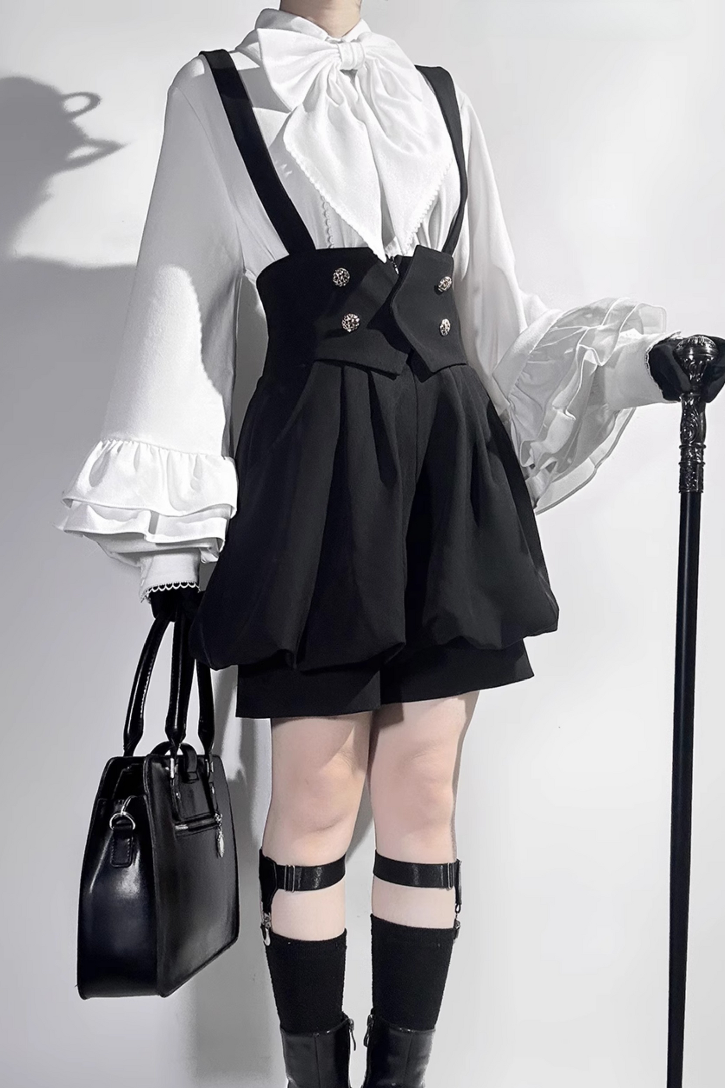Cute + Retro Shorts Elegant Shirt Ribbon Prince Reservations Tail Dark