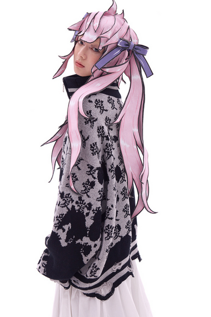 Hat Ponytail Double Wig