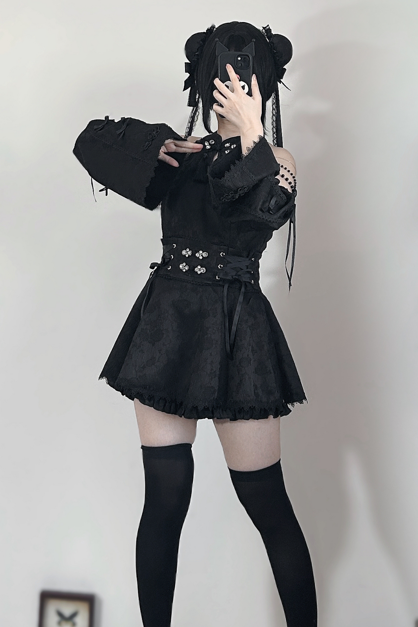 ruffle stand + top item china Mine Reserved pants accessories