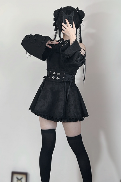 ruffle stand + top item china Mine Reserved pants accessories