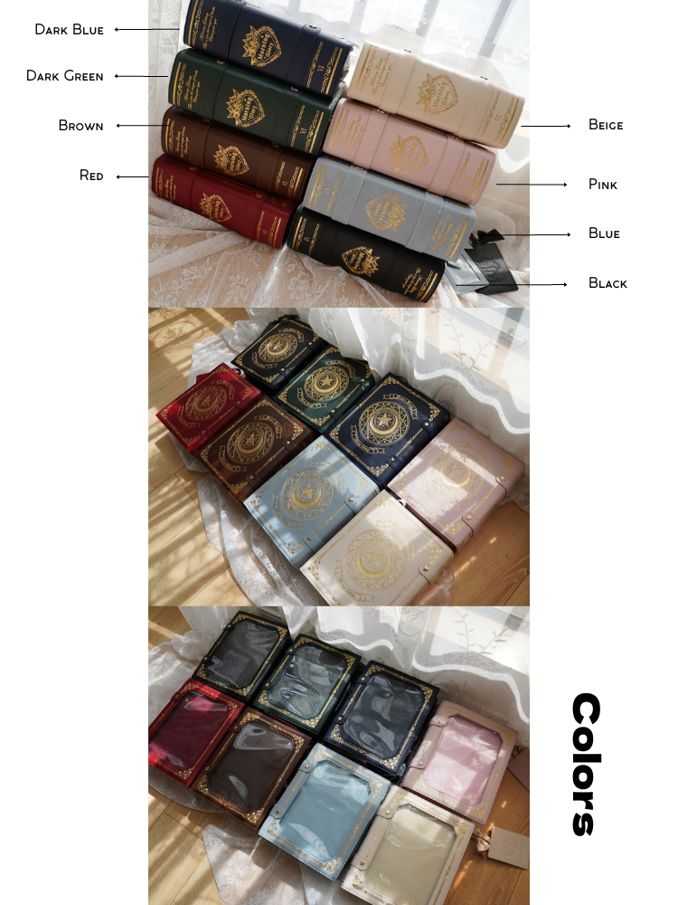 Magic Book Ita Crossbody Bag 8 Color Options Itabag