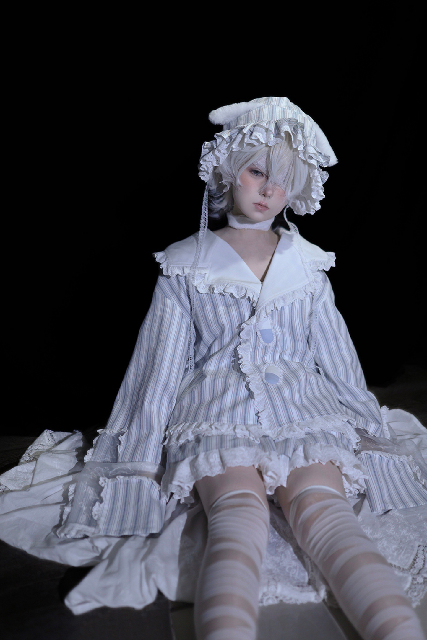 21 Tops Band Eye Subkultur für Stripe the Around Angels Reservierungen: Shorts Mask World👼Medical June Deadline Night Hair + Hat