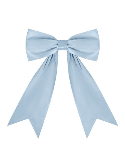 Beige Bow Gray Big Blue /