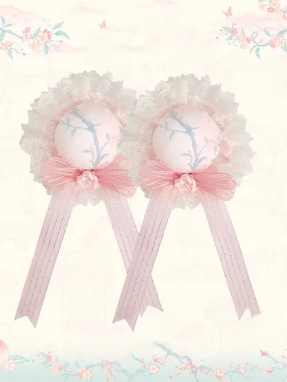 Barrette Lolita Han rose