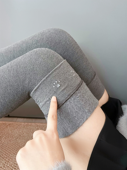 Off-white Sweet Cat Paw Overknee Stockings