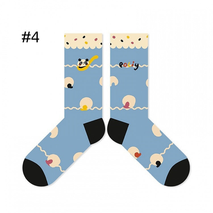 5 Optionen Lolita Cartoon Wadensocken