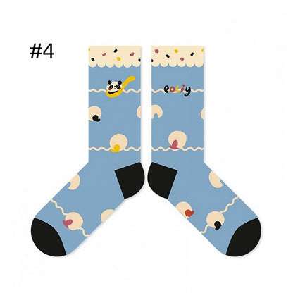 5 Optionen Lolita Cartoon Wadensocken