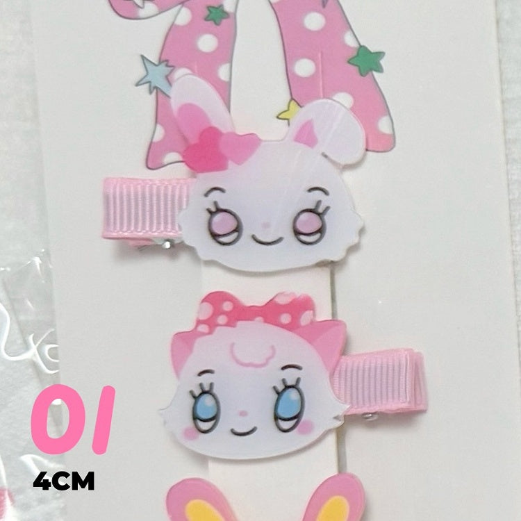 4 Options Animal Kawaii Hairclips